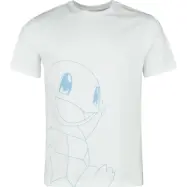 Pokémon - gaming T-shirt - Schiggy - S M - för Herr - vit