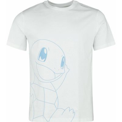 Pokémon - gaming T-shirt - Schiggy - S M - för Herr - vit