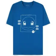Pokémon - gaming T-shirt - Schiggy - S XL - för Herr - ljusblå