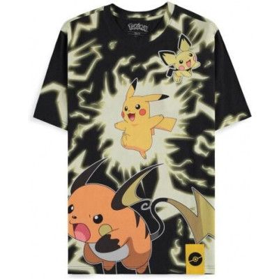 Pokémon - gaming T-shirt - Team Pokémon - S M - för Herr - flerfärgad