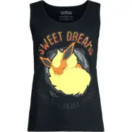 Pokémon - gaming Topp - Flamara - Sweet Dreams - S XXL - för Dam - svart