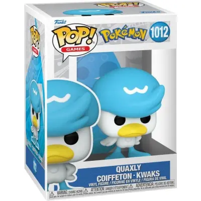 Pokémon - Quaxly - Coiffeton - Kwaks Vinyl Figur 1012 - Funko Pop! - Funko Shop Europe