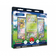 Pokémon samlarkort bulbasaur promo kort med pokemon go booster paket 3-pack