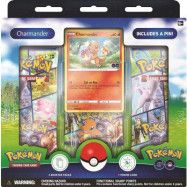 Pokémon samlarkort Charmander promo kort med pokemon go booster paket 3-pack