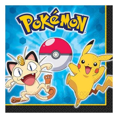 Pokémon Servetter - 16-pack