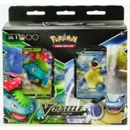 Pokémon Venasaur vs Blastoise V Battle Deck Bundle samlarkort 120 st