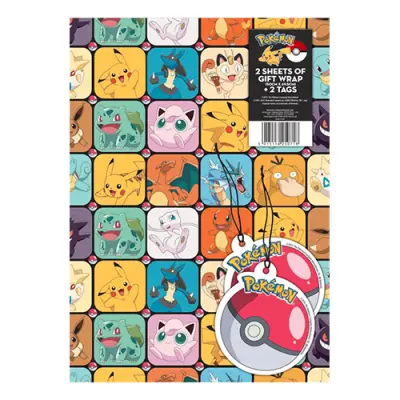 Presentpapper Pokémon