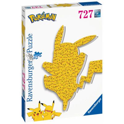 Ravensburger Pokemon Shaped Pikachu Pussel 727 bitar - Pokemon -  Leksaksaffären