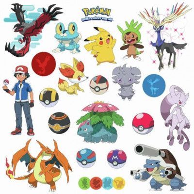 RoomMates Roommates - Pokemon Xy Wallstickers