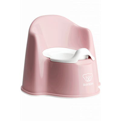 BabyBjörn - Pottstol - Blekrosa/Vit