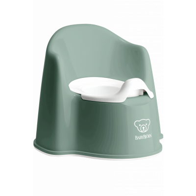 BabyBjörn - Pottstol - Grågrön/Vit