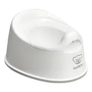 Babybjörn smart potta, vit/grå