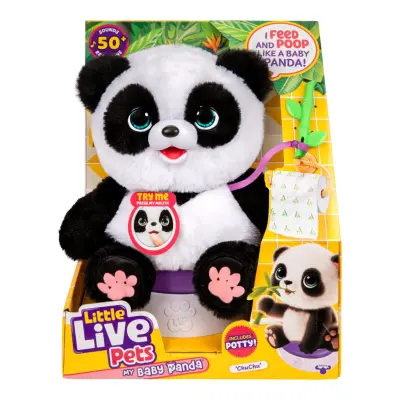 Little Live Pets My Baby Panda - Little Live -  Leksaksaffären
