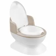 Maltex potta toalettstol, vit/beige