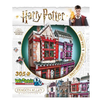 3D Pussel Harry Potter Quality Quidditch Supplies and Slug & Jiggers