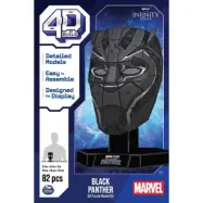 4D Build Pussel Marvel Black Panther - Marvel -  Leksaksaffären