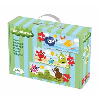 Babblarna Babypussel 3x4 bitar 17006