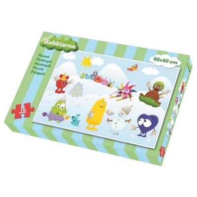 Babblarna pussel, 15 bitar maxi