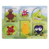 Babblarna pussel, tittutpussel 6 figurer 1-3 år