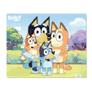 Bluey Rampussel Familj 18 bitar - Bluey -  Leksaksaffären