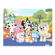 Bluey Rampussel Vänner 18 bitar - Bluey -  Leksaksaffären