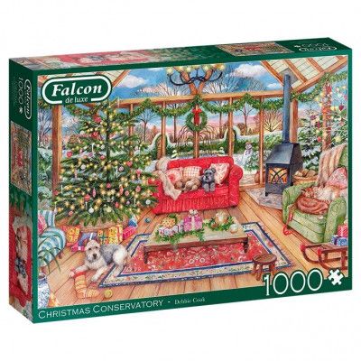 Christmas Conservatory Pussel 1000 bitar 11275 - Jumbo -  Leksaksaffären