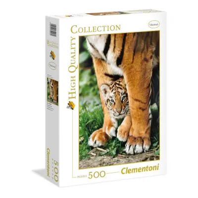 Clementoni Bengal Tiger Cub Pussel 500 bitar 35046 - Clementoni -  Leksaksaffären