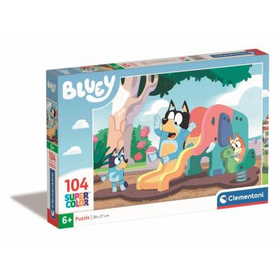 Clementoni Bluey Pussel 104 bitar 27171 - Bluey -  Leksaksaffären