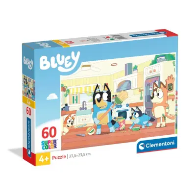 Clementoni Bluey Pussel 60 bitar - Bluey -  Leksaksaffären