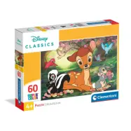 Clementoni Disney Classics Bambi Pussel 60 bitar - Disney -  Leksaksaffären