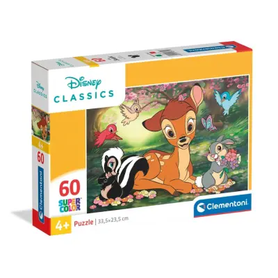 Clementoni Disney Classics Bambi Pussel 60 bitar - Disney -  Leksaksaffären