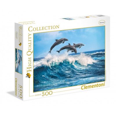 Clementoni Dolphins Pussel 500 bitar 35055