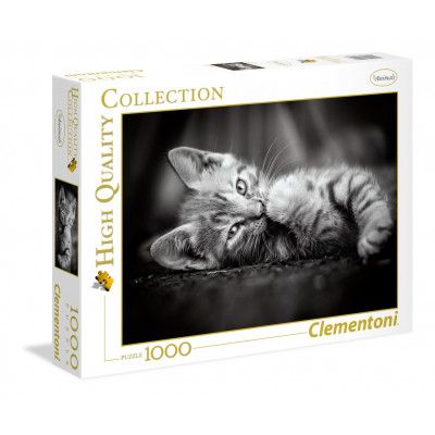 Clementoni Kitty Pussel 1000 bitar 39422 - Clementoni -  Leksaksaffären