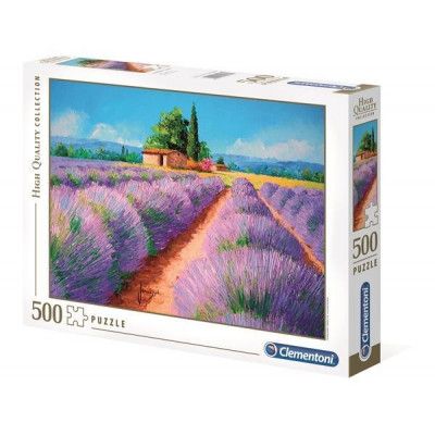 Clementoni Lavender Scent Pussel 500 bitar 35073 - Clementoni -  Leksaksaffären