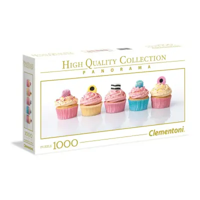 Clementoni Liquorice Cupcakes Panorama Pussel 1000 bitar 394