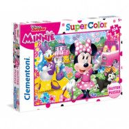 Clementoni Minnie Mouse Glitter Pussel 104 bitar 20146