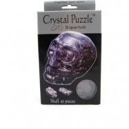 Crystal Puzzle 3D Dödskalle 48 bitar