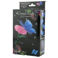 Crystal Puzzle 3D Fjäril Blå 38 bitar - Leksaksaffären -  Leksaksaffären