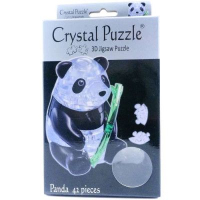 Crystal Puzzle 3D Panda 42 bitar - Leksaksaffären -  Leksaksaffären