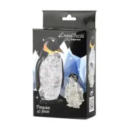 Crystal Puzzle 3D Pingviner 43 bitar - Leksaksaffären -  Leksaksaffären