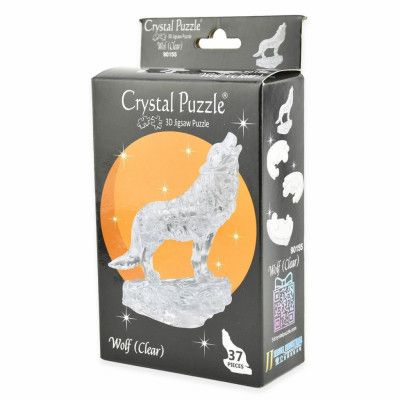 Crystal Puzzle 3D Varg 37 bitar - Leksaksaffären -  Leksaksaffären
