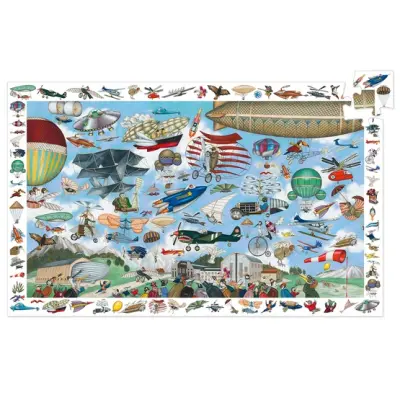 Djeco - Pussel - Aero Club, puzzle, 200 pcs