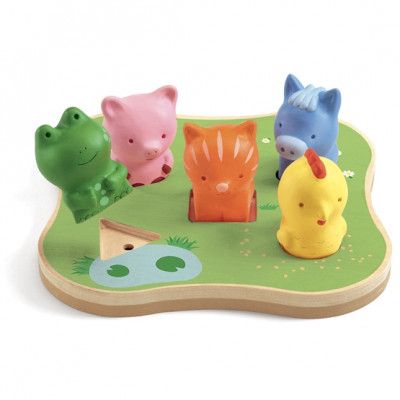 Djeco - Pussel - Caconimo 5 Delar