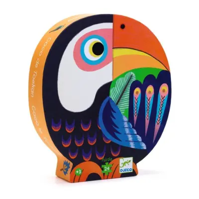 Djeco - Pussel - Coco The Toucan 24 Delar