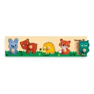 Djeco - Pussel - Forest Puzzle, 5 pcs