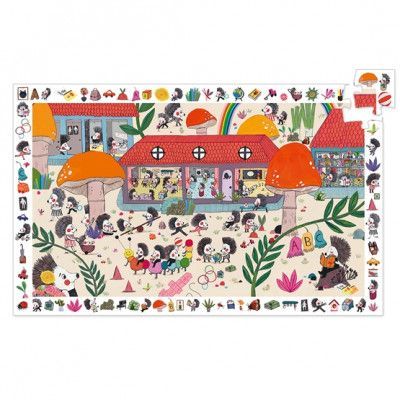 Djeco - Pussel - Hedgehog, 35 pcs