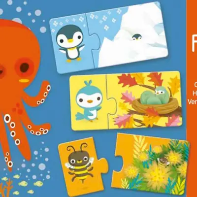 Djeco - Pussel - Kurragömma