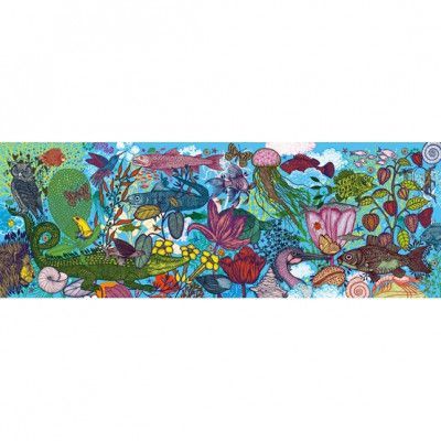 Djeco - Pussel - Land and Sea, 1000 pcs