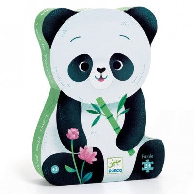 Djeco - Pussel - Leo the panda 24 pcs