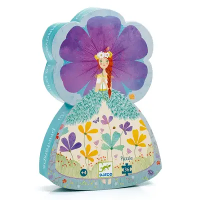 Djeco - Pussel - Princess of Spring, 36 pcs